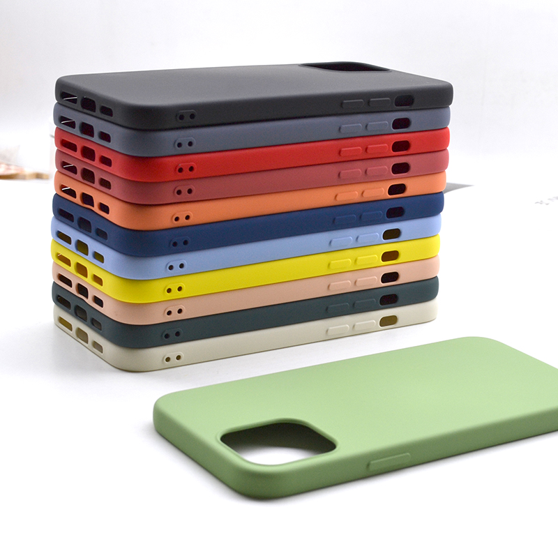 New Arrival Rainbow Color Silicone Liquid Phone Case For iPhone 11 Pro Max X XS XR 6 6 Plus 6S 7 8 Cell Phone Protect Case
