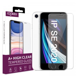 Hot 9H Premium Tempered Glass Screen Film For Apple Iphone SE 2020 Screen Protector