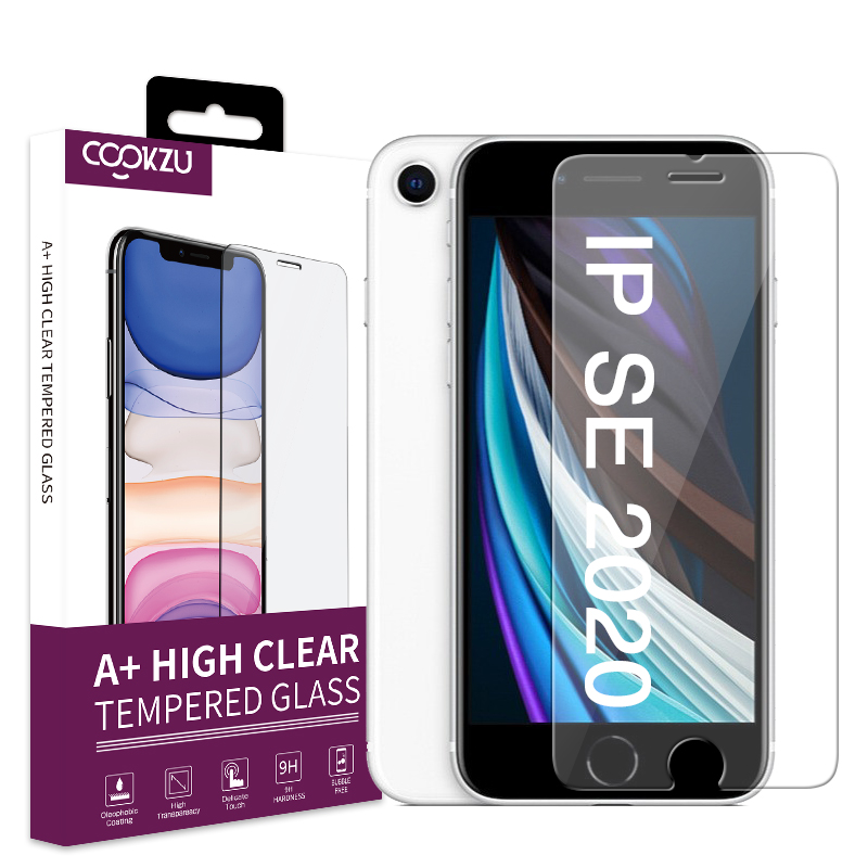 Hot 9H Premium Tempered Glass Screen Film For Apple Iphone SE 2020 Screen Protector